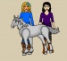 horsey dress up